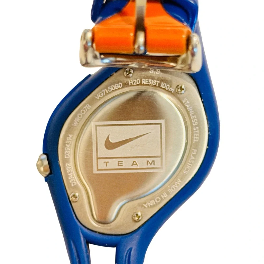 Nike Team Florida Gators Watch Blue Orange WR0078 VG71-5080 NCAA Sports Mens